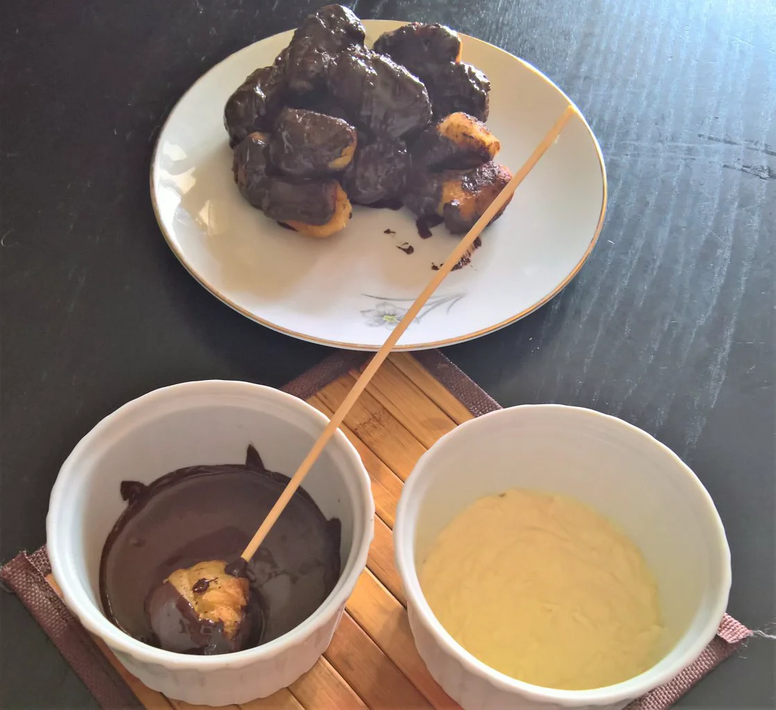 strufoloni al cioccolato